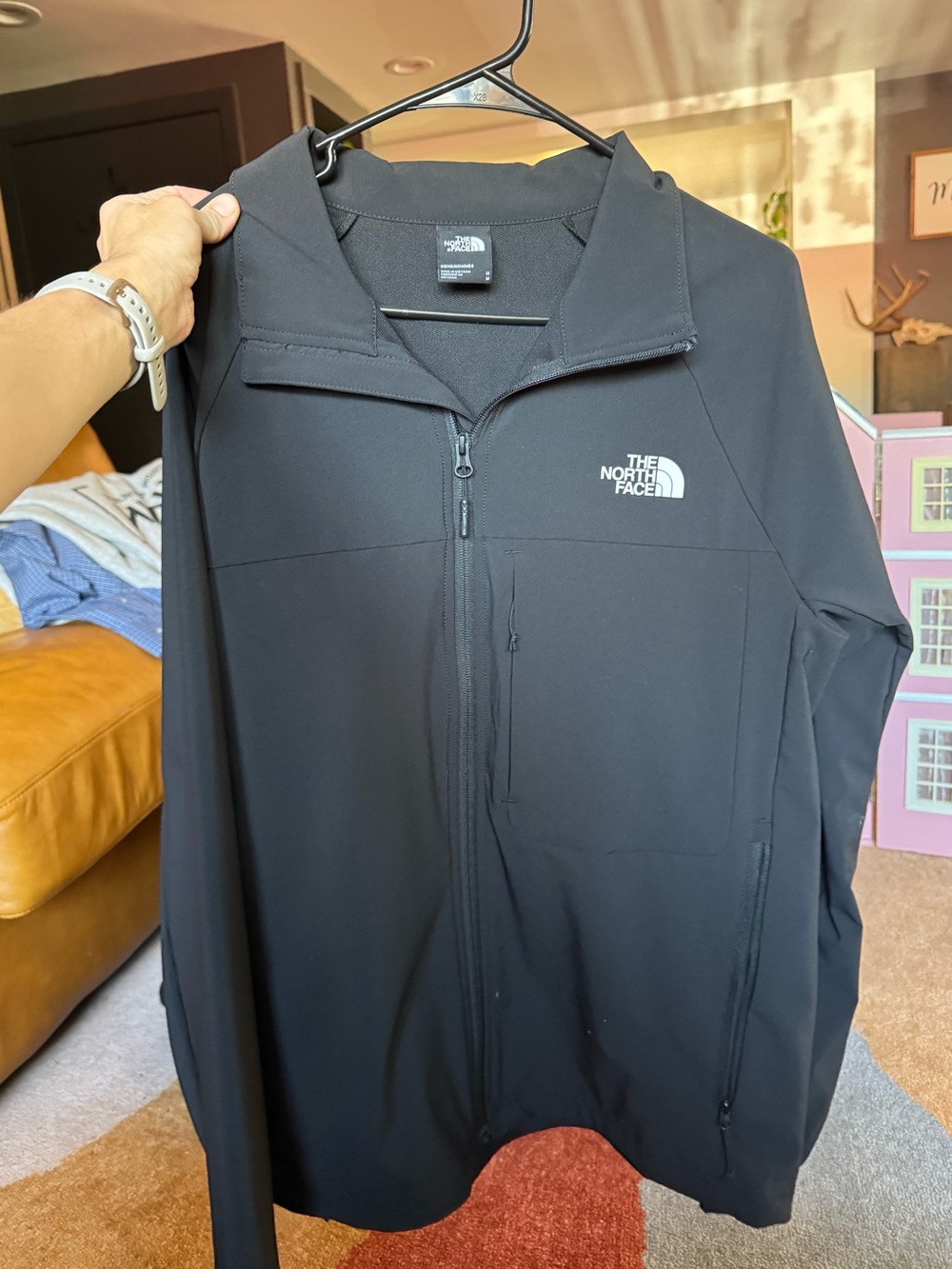 The North Face Men's Black Performance Softshell Jacket